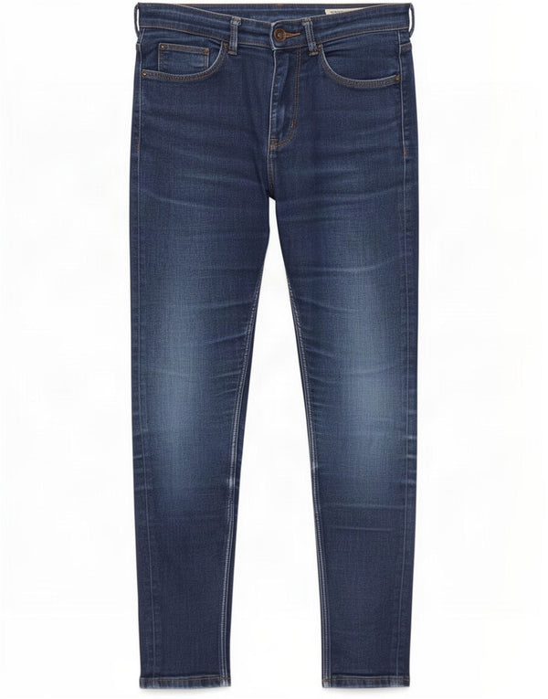 Marks & Spencer Dame Skinny Jeans UK 12 Medium W29 L26 Navy Blue