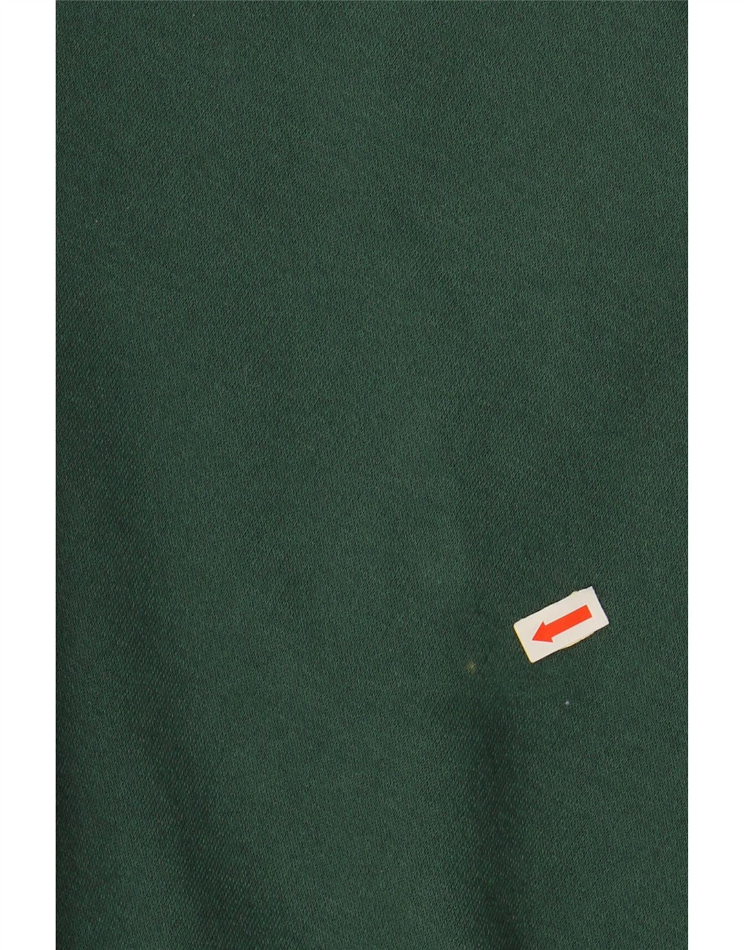 VINTAGE Dame Polo Neck Sweatshirt Jumper UK 22/24 3XL Grøn Polyester