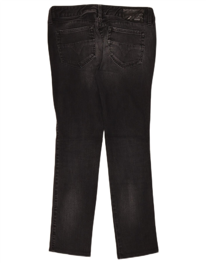 Diesel Dame Cuddy Slim Jeans W27 L28 Sort Bomuld