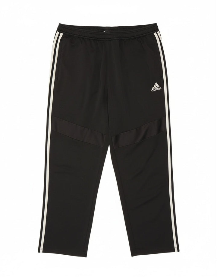 ADIDAS Womens Tracksuit Trousers UK 18 XL  Black Polyester