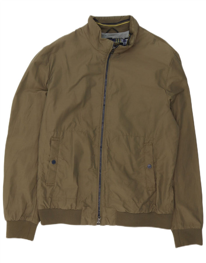 Geox Bomberjakke til mænd UK 44 2XL Khaki Ternet Polyester