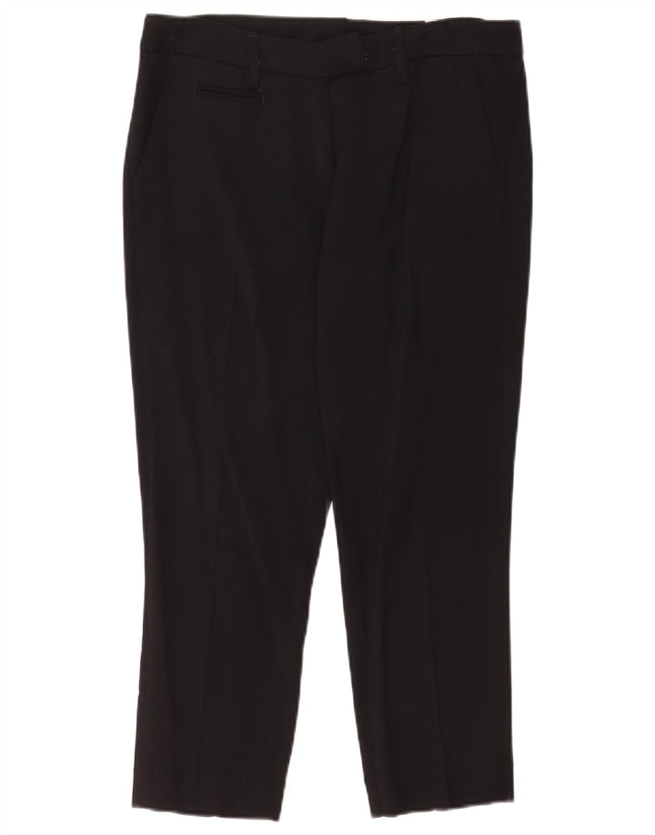 Dondup Dame Crop Suit Bukser W30 L24 Sort Viscose