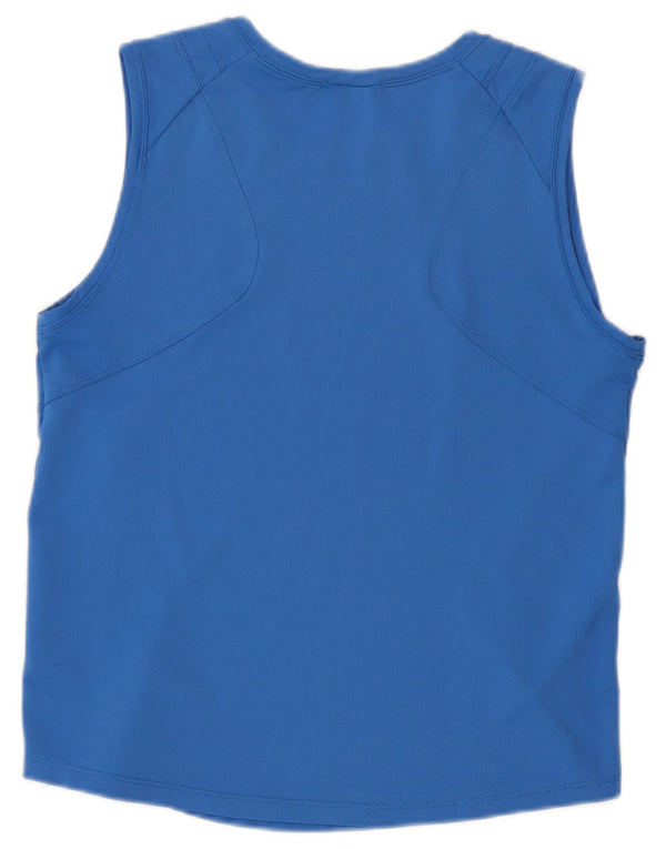 Nike damevest top US 8/10 Medium Blue Polyester