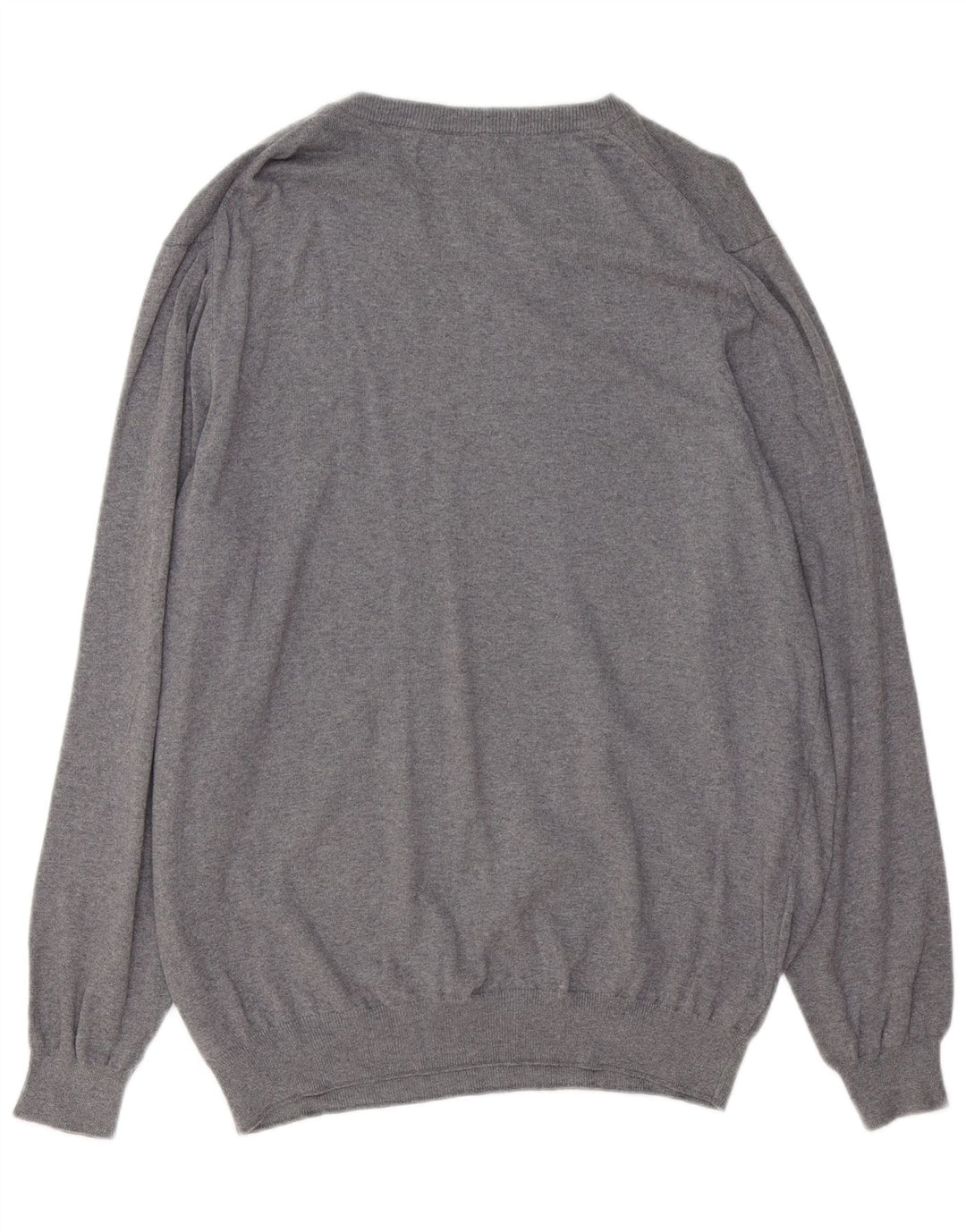 LYLE & SCOTT Herre Boat Neck Jumper Sweater 2XL Grå Bomuld