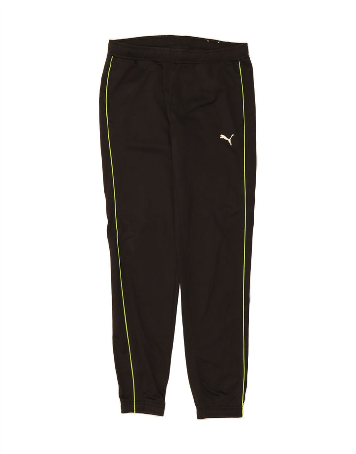 PUMA Mens Tracksuit Trousers Joggers Medium  Black Polyester Vintage Puma and Second-Hand Puma from Messina Hembry 