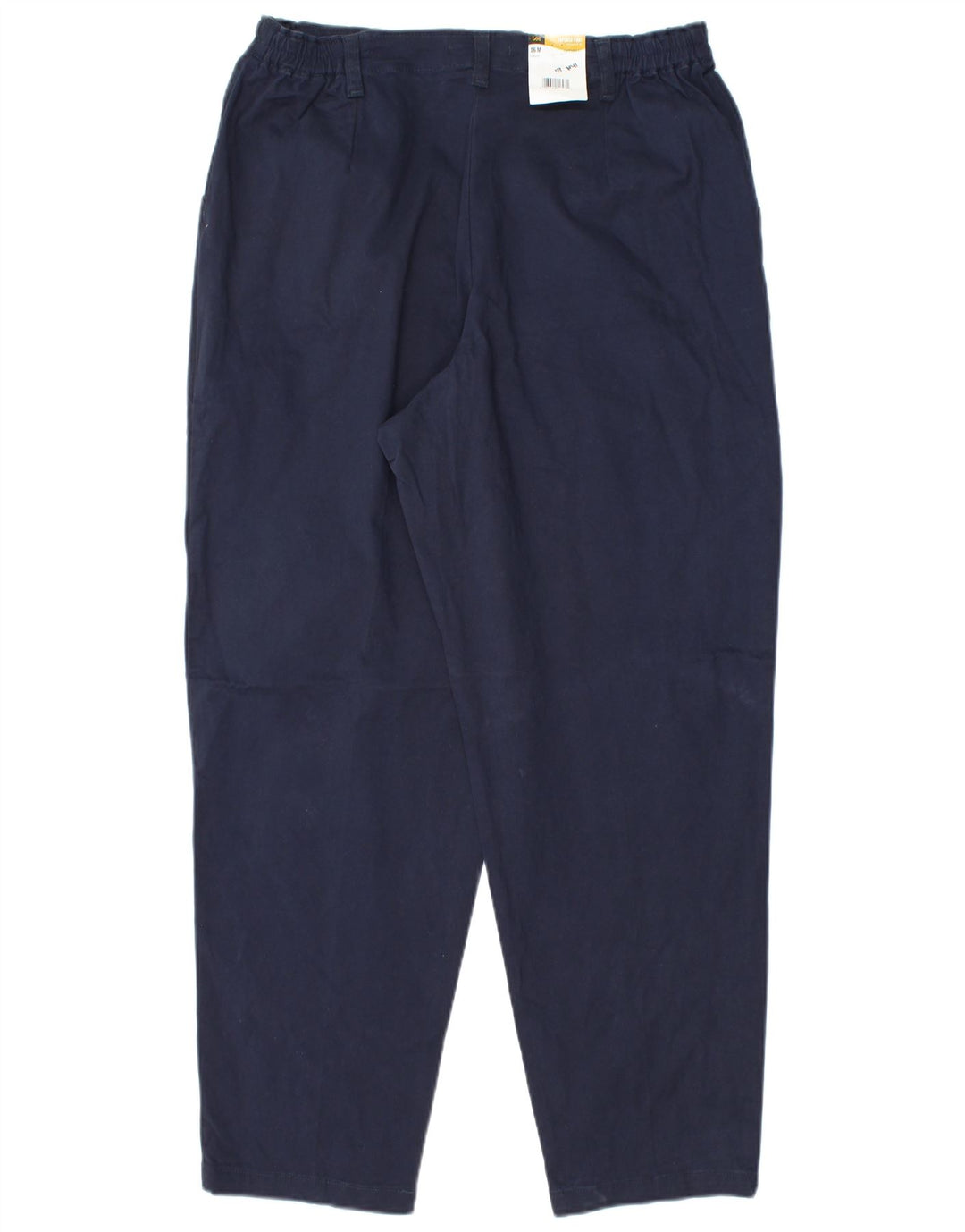Lee Dame Pegged Chino Bukser US 16 2XL W36 L30 Marineblå Bomuld
