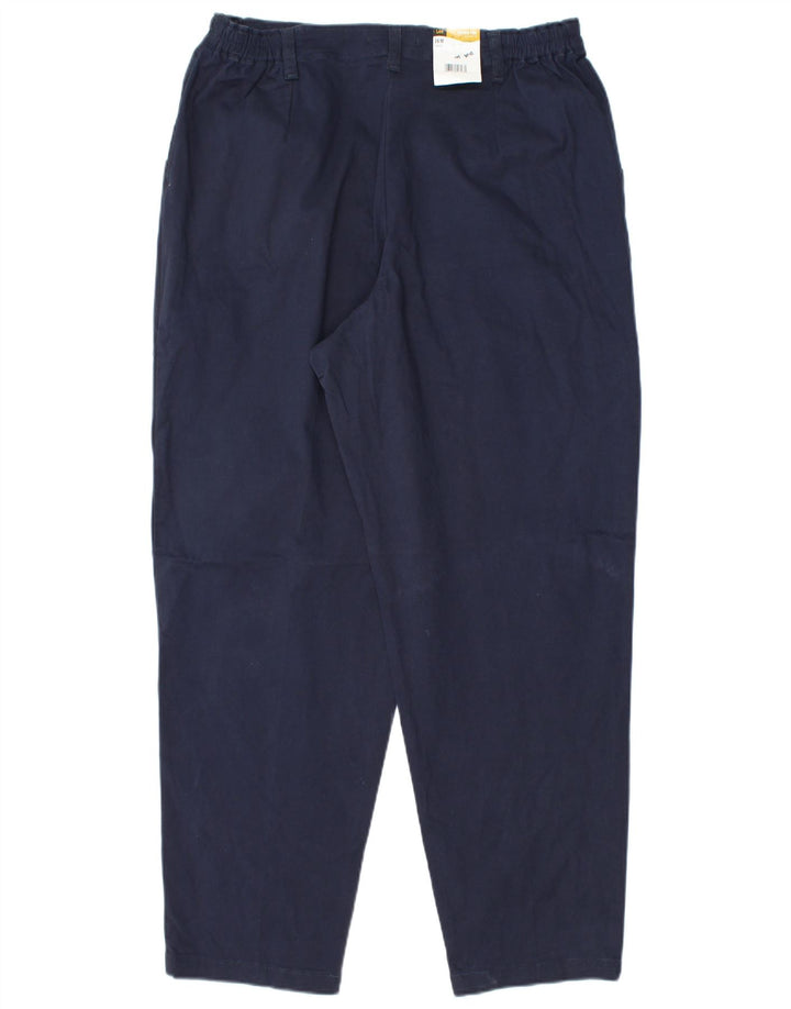 Lee Dame Pegged Chino Bukser US 16 2XL W36 L30 Marineblå Bomuld
