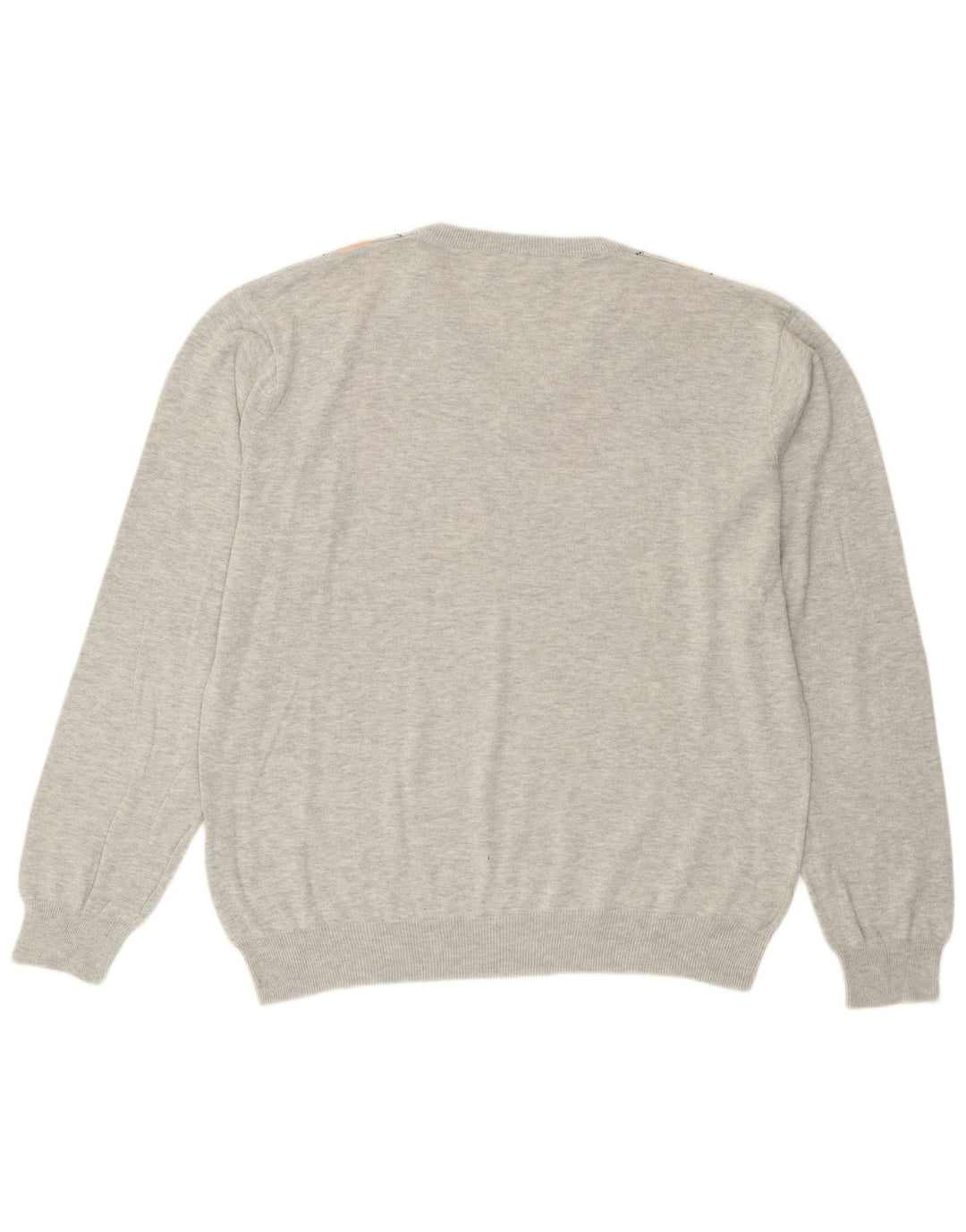 Gant Herre V-hals sweater XL Grå Argyle/Diamond Bomuld