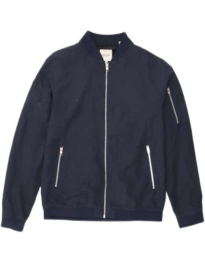 Jack & Jones Bomberjakke til mænd UK 42 XL Navy Blue