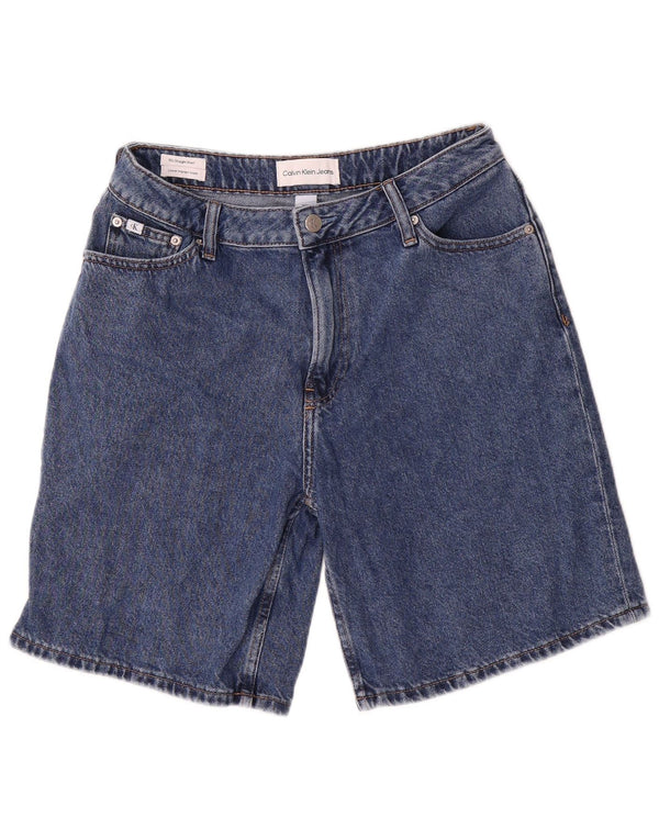 Calvin Klein Herre Straight Fit denimshorts W27 XS Blå Bomuld 90'erne