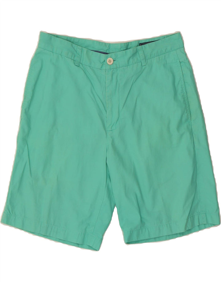 VINEYARD VINES Mens Chino Shorts W32 Medium Turquoise Cotton Vintage Vineyard Vines and Second-Hand Vineyard Vines from Messina Hembry 