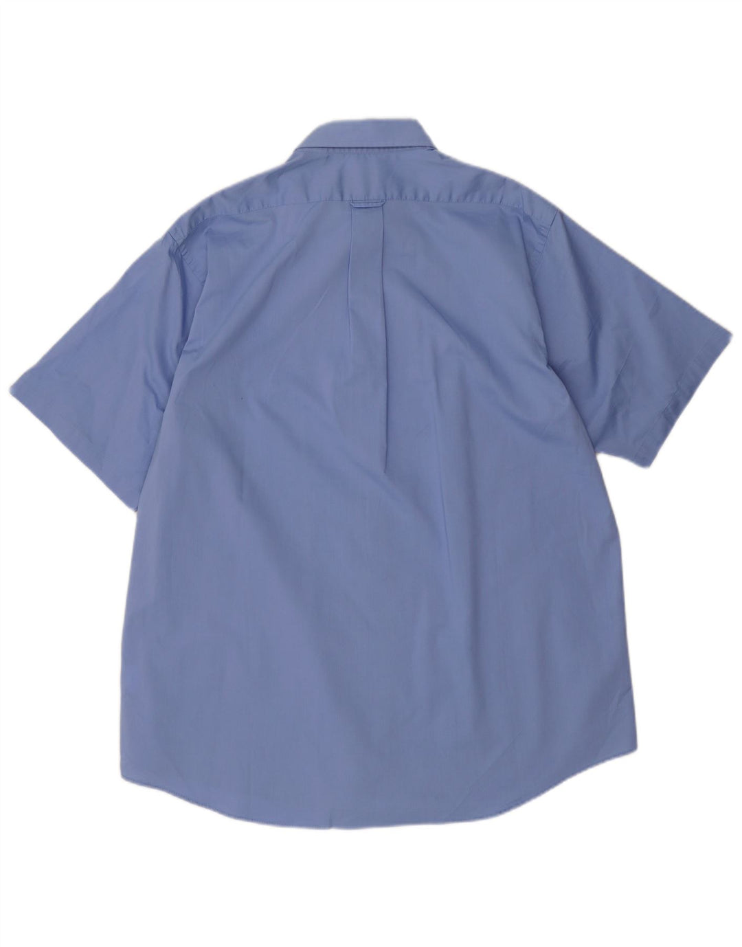 IZOD Kortærmet herreskjorte med normal pasform, størrelse 17 XL Blå