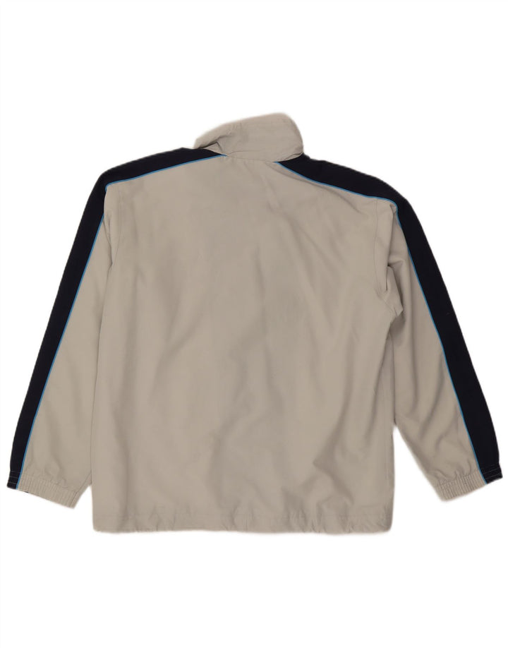 CHAMPION Træningsdragt til mænd Topjakke Medium White Colourblock Polyester