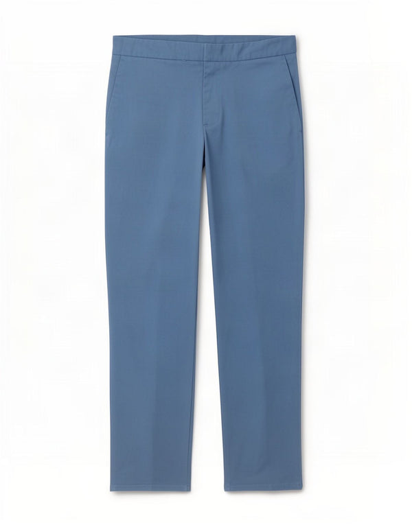 Zara Womens Tapered Chino Trousers EU 40 Medium W30 L26 Blue Polyester