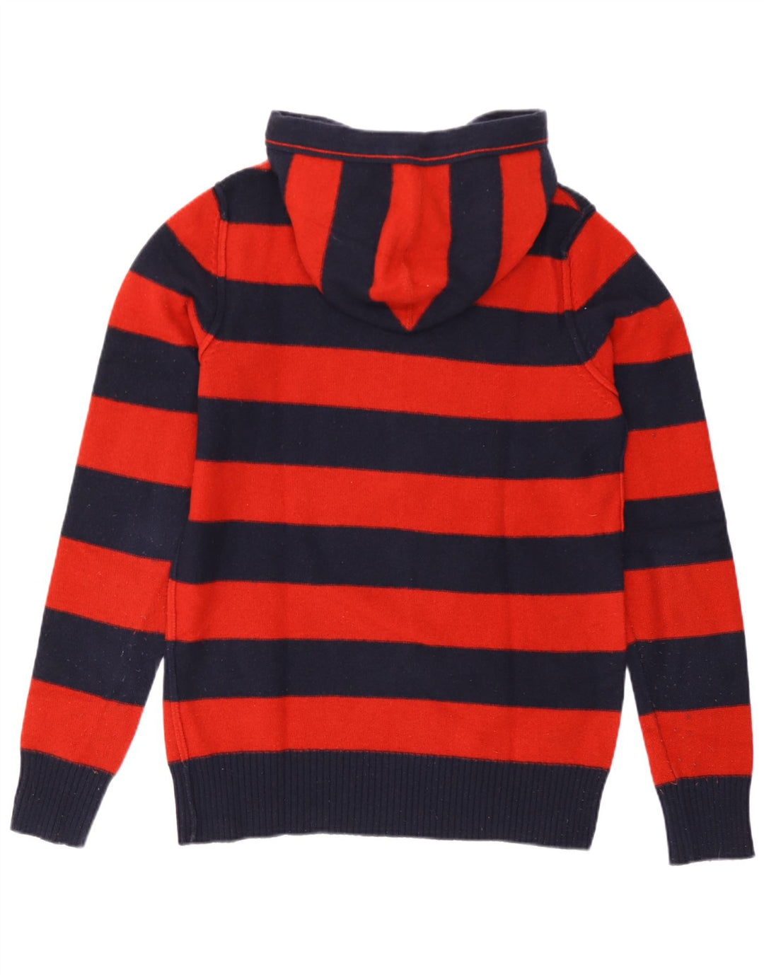 Replay Herre Hooded Grafisk Jumper Sweater Medium Rød Stribet
