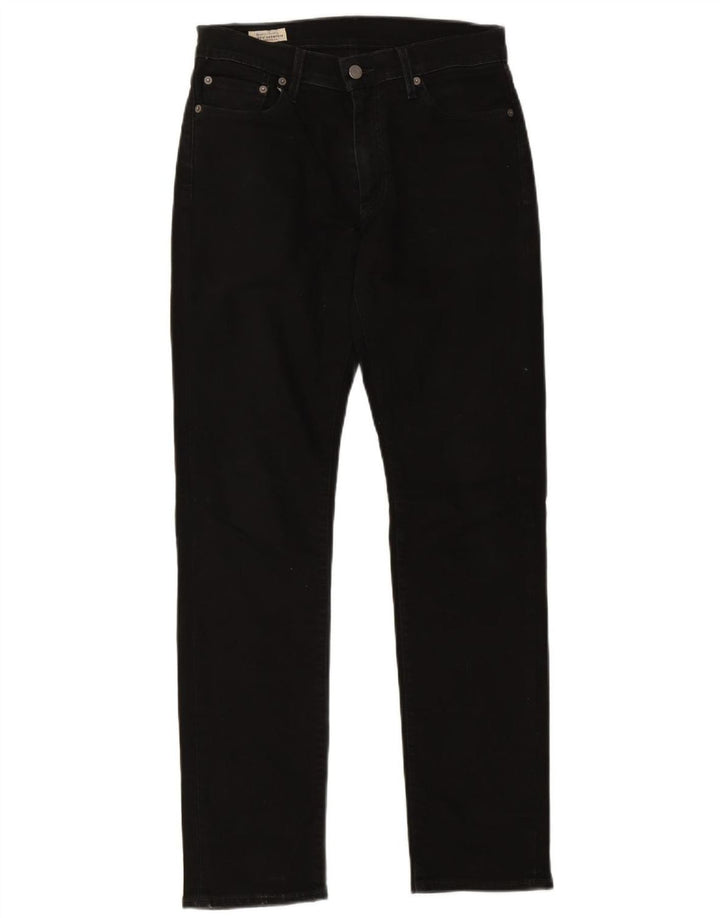 Levi's Herre 511 Slim Jeans W30 L32 Sort Bomuld