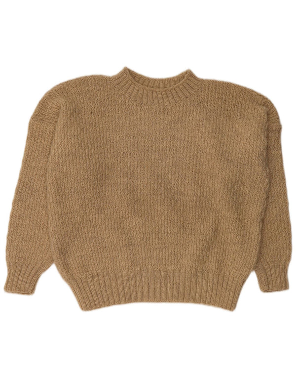 VINTAGE Herre sweater med rund hals XL Beige