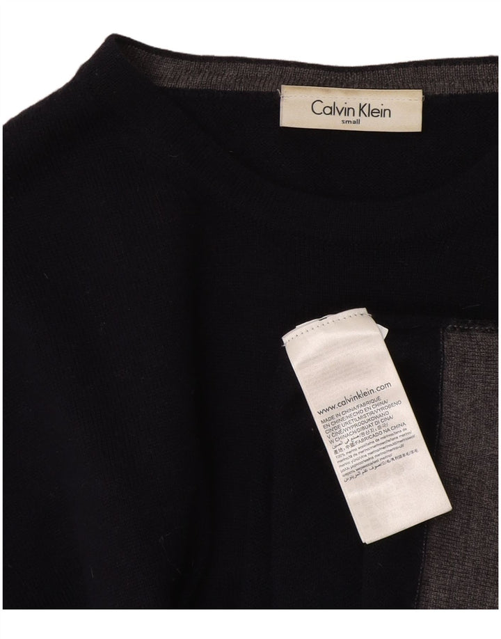 Calvin Klein Herre lille marineblå uld
