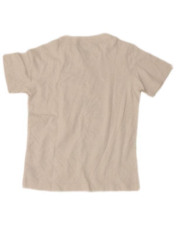 Nike Boys Standard Fit Grafisk T-Shirt Top 8-9 år Lille hvid bomuld