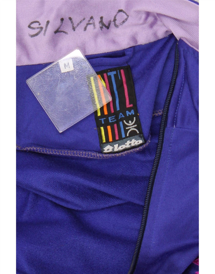 LOTTO Herre grafisk træningsdragt Topjakke Medium Lilla Colourblock
