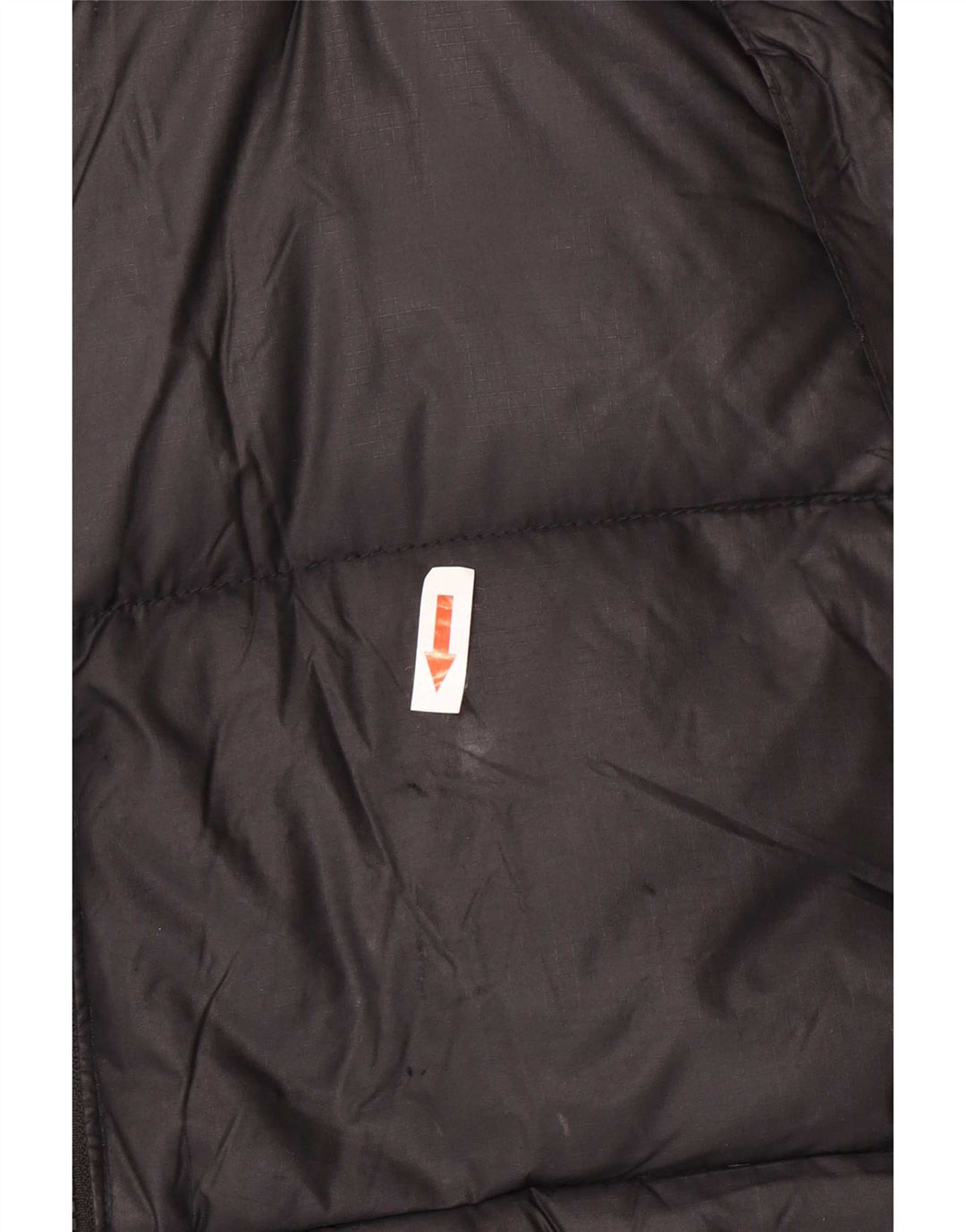 The North Face Herre hættepolstret jakke UK 36 Lille sort nylon