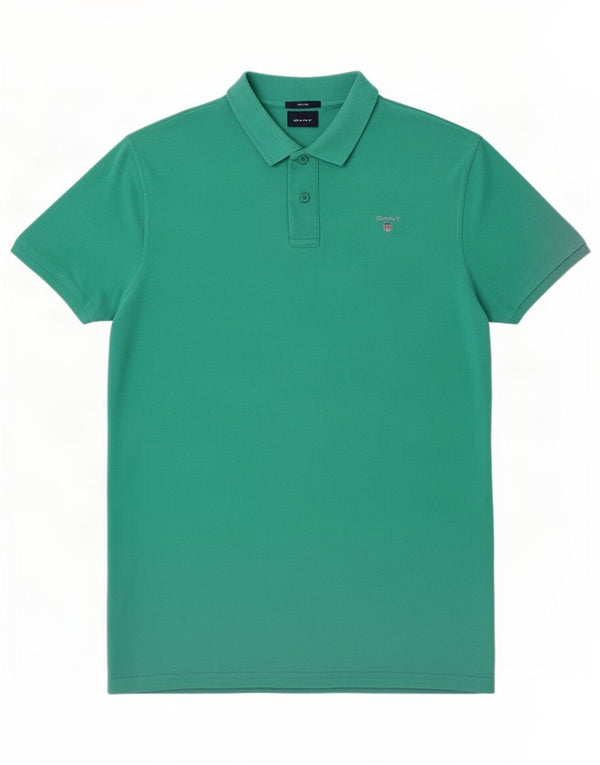 Gant Herre Regular Fit Polo Shirt XL Grøn Bomuld