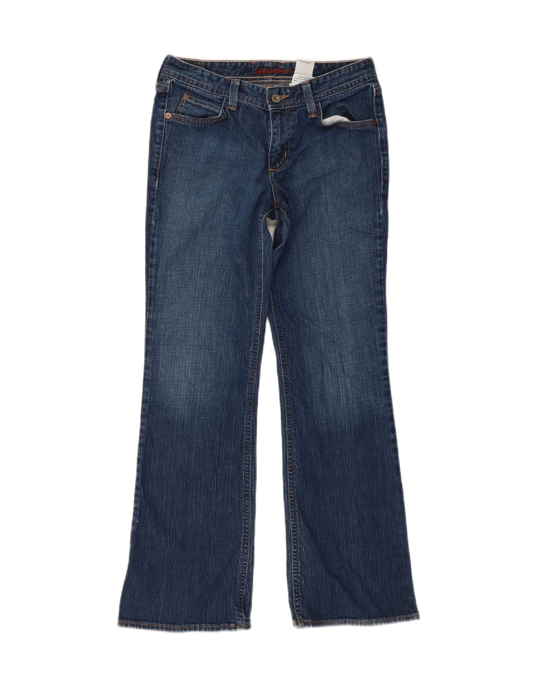 EDDIE BAUER Dame Bootcut Jeans US 2 XS W27 L29 Blå Bomuld