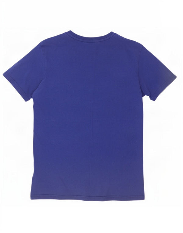 Rifle Boys Graphic T-Shirt Top 13-14 Years Blue Cotton
