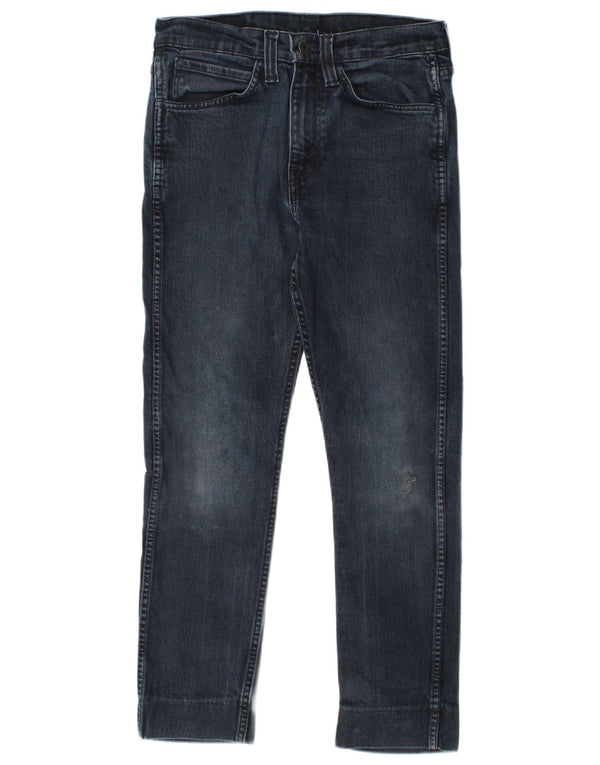 Levi's Herre 522 Slim Jeans W28 L25 Marineblå Bomuld