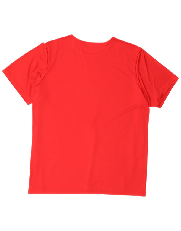 Adidas Herre Aeroready T-Shirt Top 2XL Rød