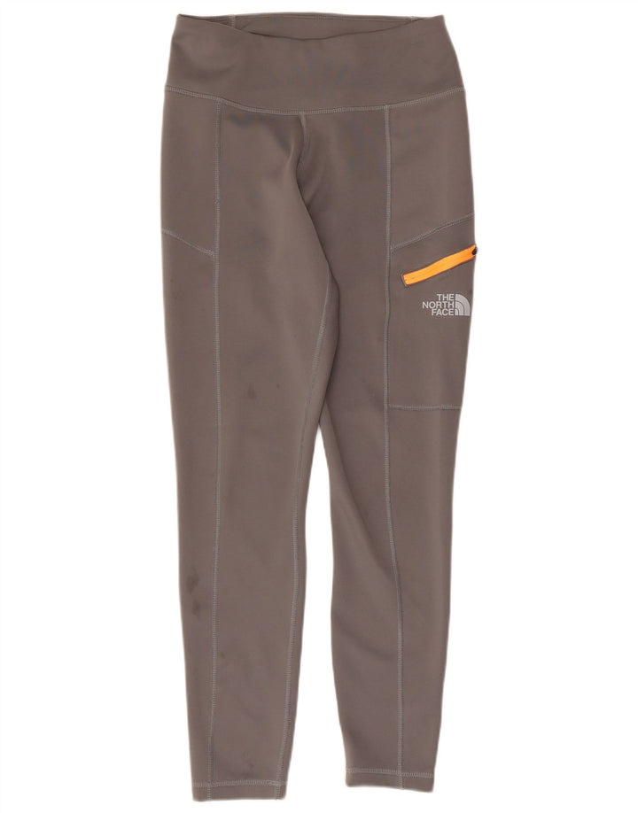 The North Face Kvinders Grafiske Leggings UK 12 Medium Grey Polyester