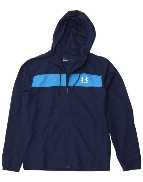 UNDER ARMOUR Træningsdragt til mænd Topjakke Medium Blue Colourblock Sports