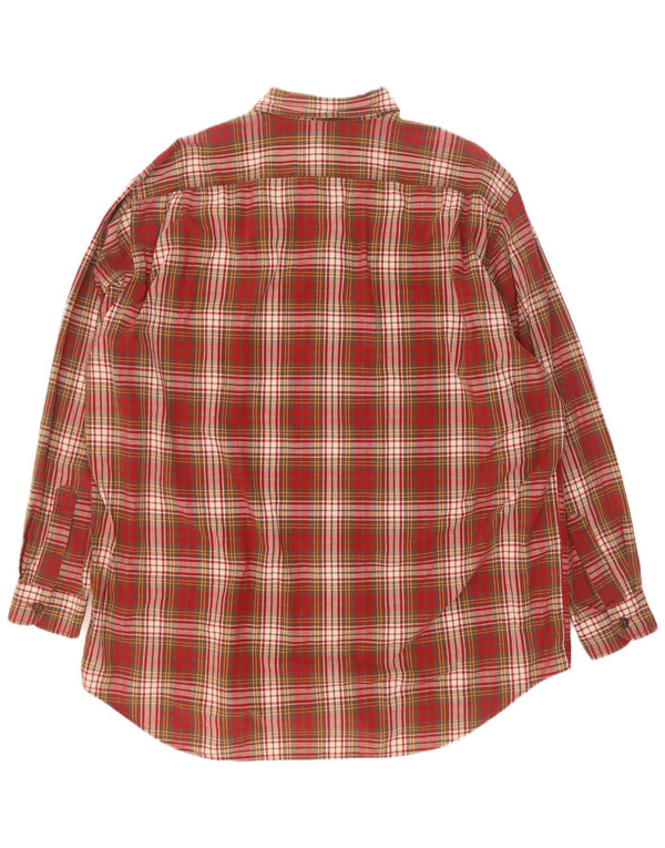 Abercrombie & Fitch herre stor skjorte 2XL rød ternet
