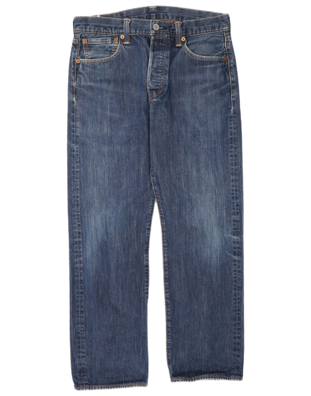 Levi's Straight Jeans til mænd W32 L30 blå bomuld