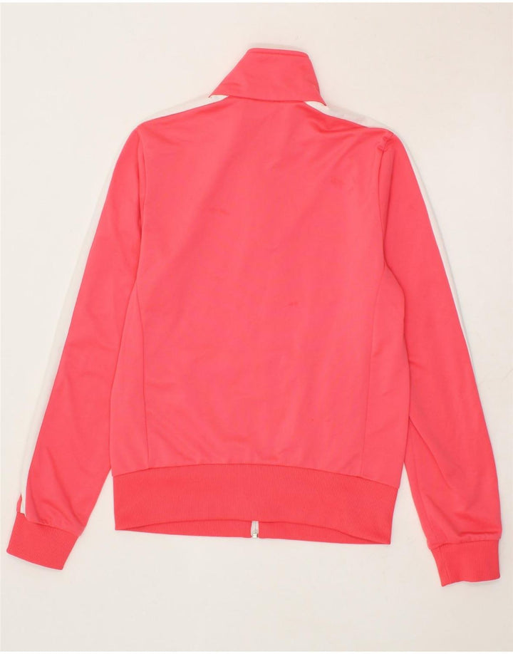 PUMA Womens Tracksuit Top Jacket UK 12 Medium  Pink Colourblock Polyester Vintage Puma and Second-Hand Puma from Messina Hembry 