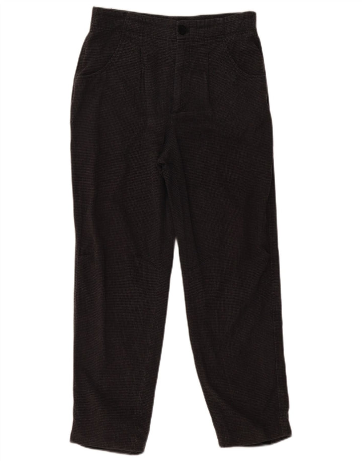 Massimo Dutti Dame Casual Bukser EU 38 Small W28 L27 Black Houndstooth