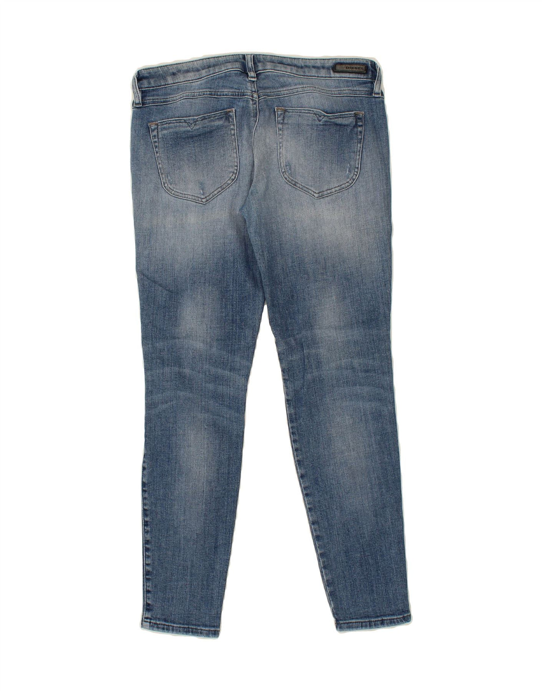 DIESEL Womens Skinny Jeans W30 L30 Blue Cotton Vintage Diesel and Second-Hand Diesel from Messina Hembry 