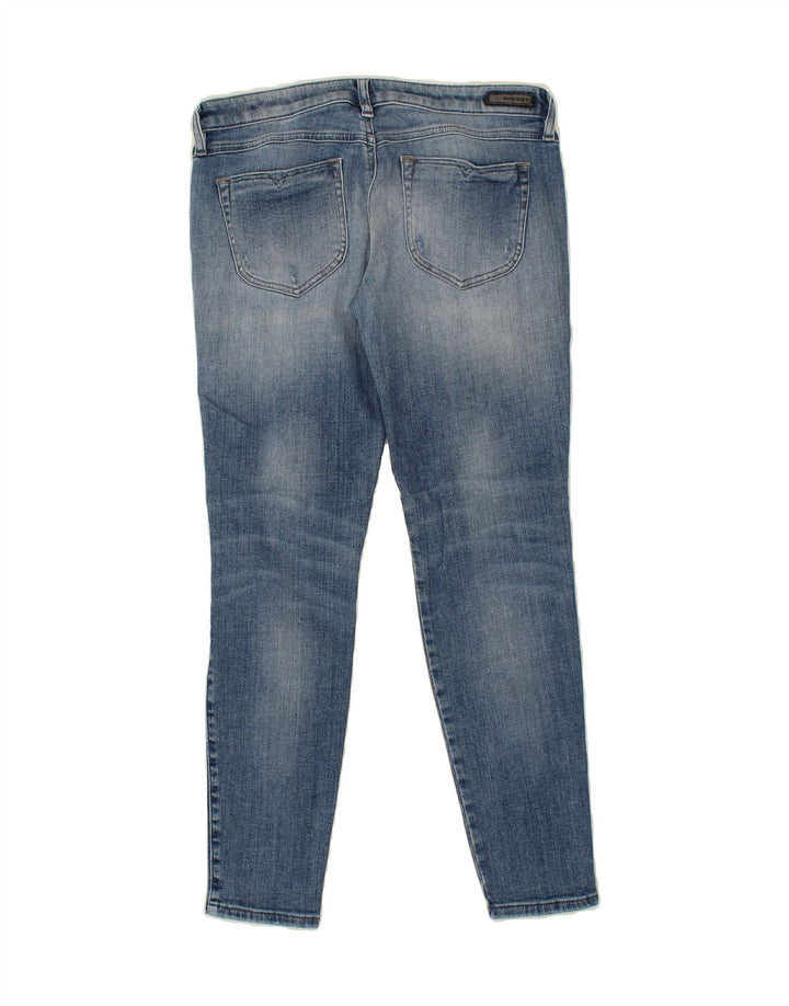 DIESEL Womens Skinny Jeans W30 L30 Blue Cotton Vintage Diesel and Second-Hand Diesel from Messina Hembry 