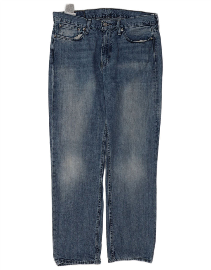 Levi's Herre 514 Straight Jeans W33 L30 Blå Bomuld