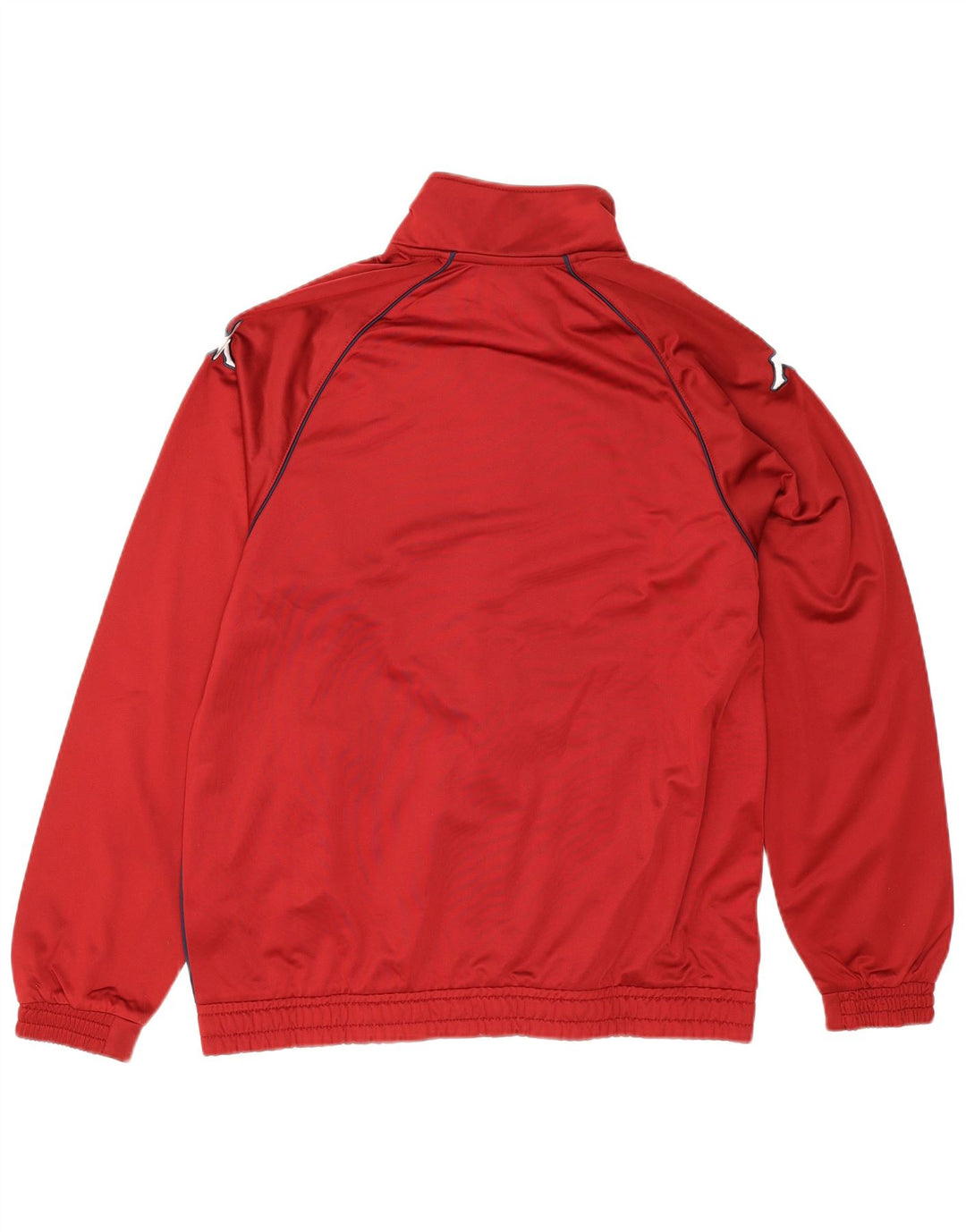 Kappa Herre grafisk træningsdragt Topjakke Stor Rød Colourblock Polyester