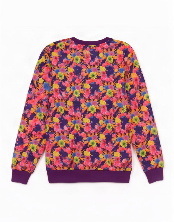 Adidas Girls Graphic Sweatshirt Jumper 13-14 år Flerfarvet blomster