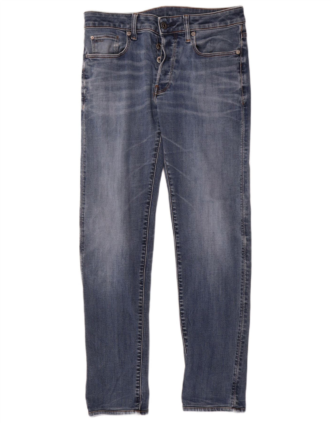 G-Star Dame Slim Jeans W29 L30 Blå Bomuld