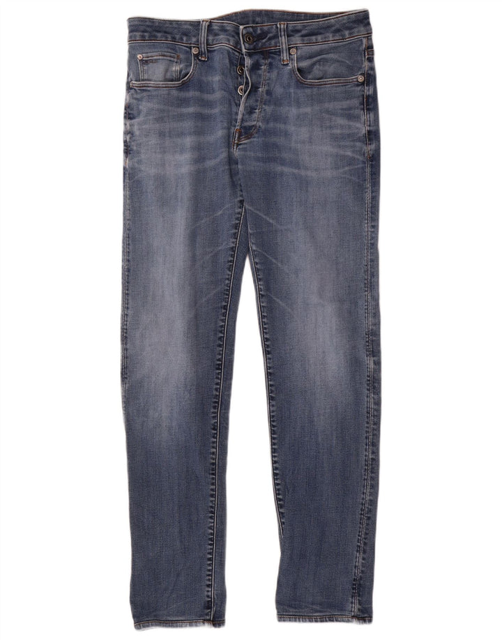 G-Star Dame Slim Jeans W29 L30 Blå Bomuld