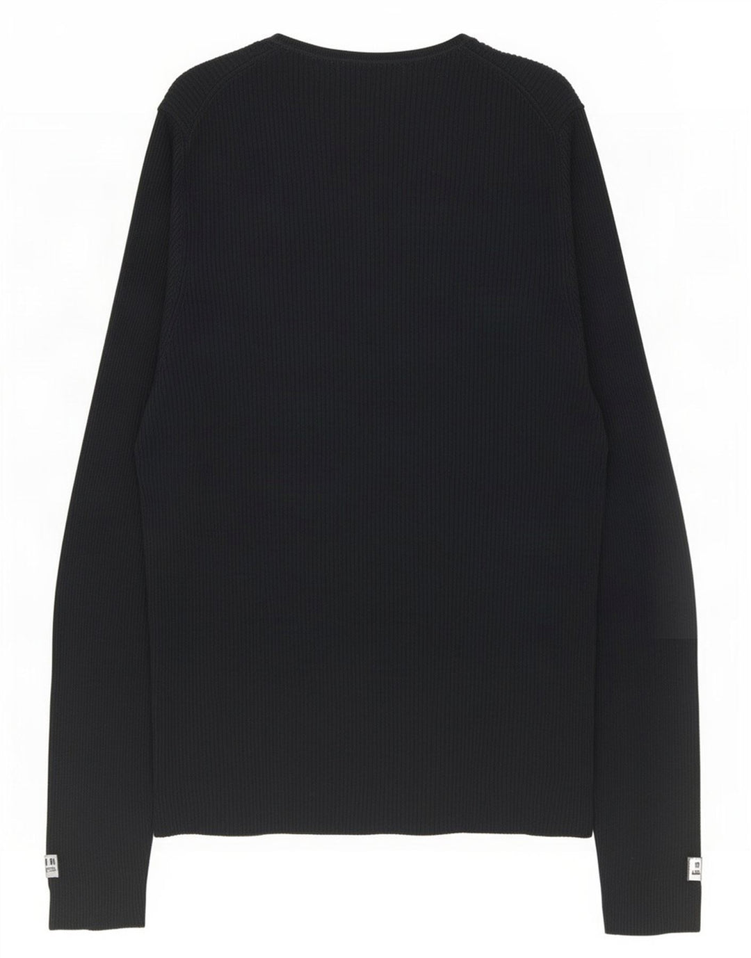 Zara Herre Top Langærmet Stor Sort Viscose
