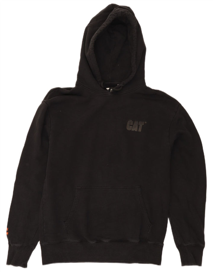 Caterpillar Herre hættetrøje Jumper Medium Sort Bomuld