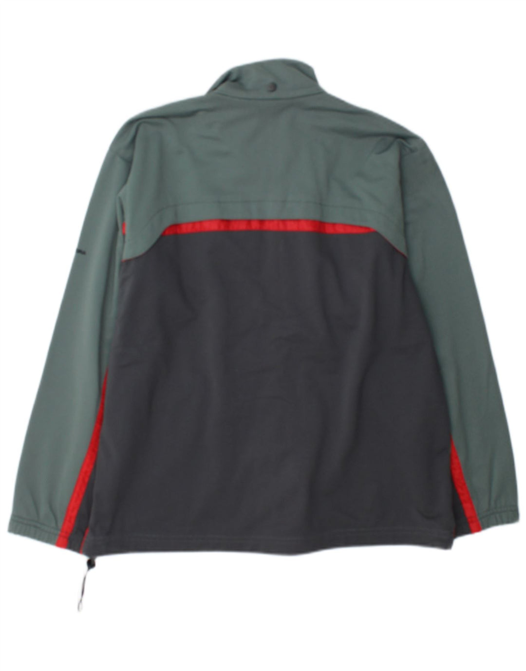 Diadora Boys træningsdragt topjakke 14-15 år Grøn Colourblock Polyester