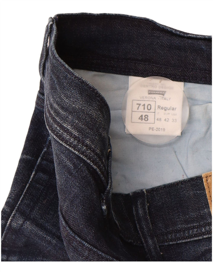 Carrera Herre VERONA Straight Jeans IT 48 Medium W32 L34 Marineblå