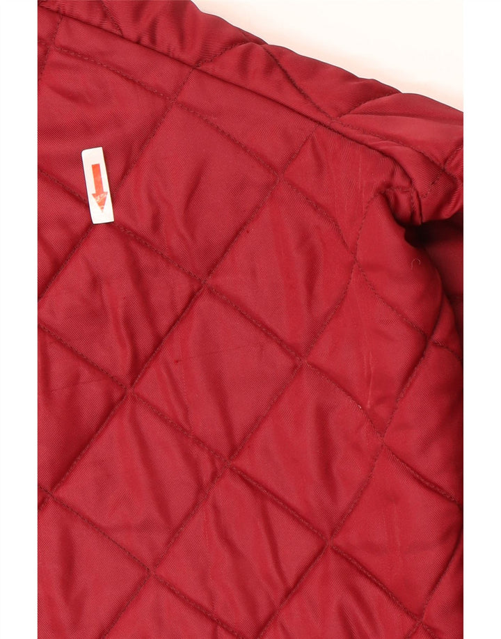 Rifle Herre Quiltet Jakke UK 40 Large Red