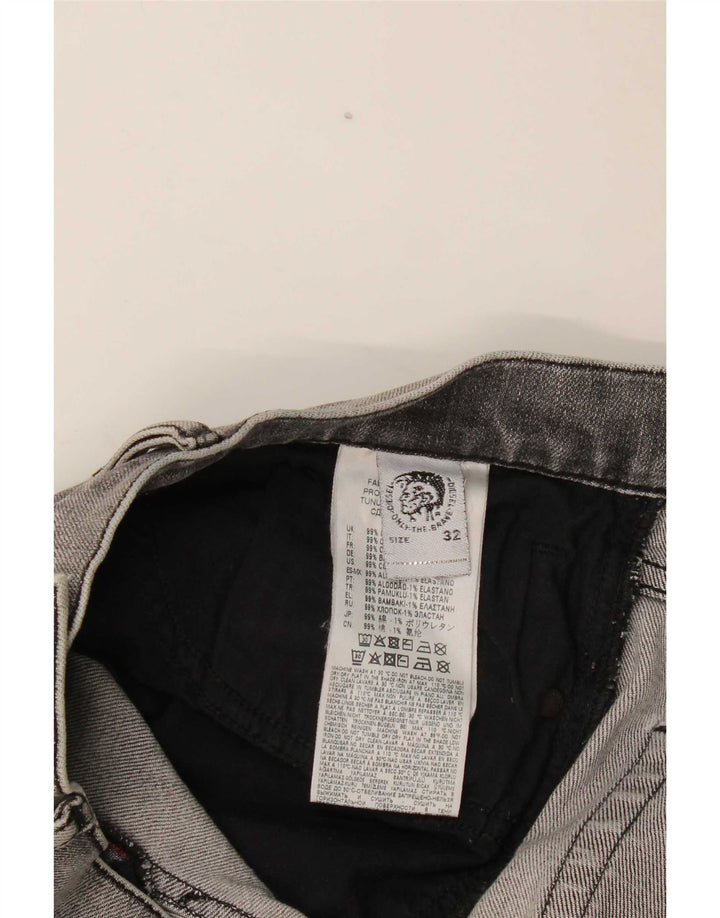 Diesel Herre Slim Jeans W32 L32 Grå Bomuld