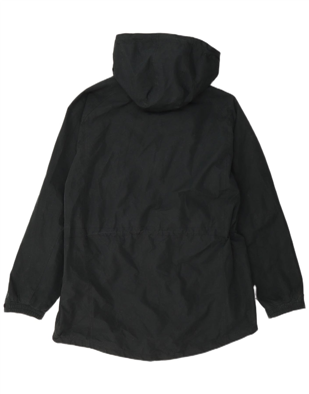 Mountain Essentials Herre Hooded Windbreaker Coat UK 40 Large Black